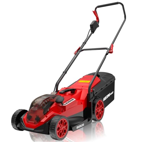 HEINPRO 14" Cordless Lawn Mower Compatible with Milwaukee M18 Battery